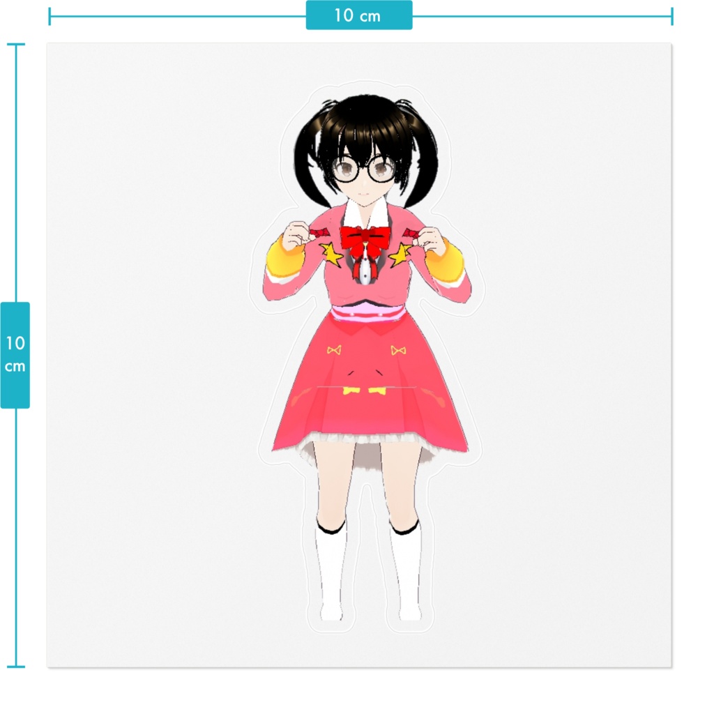 でじっこステッカー