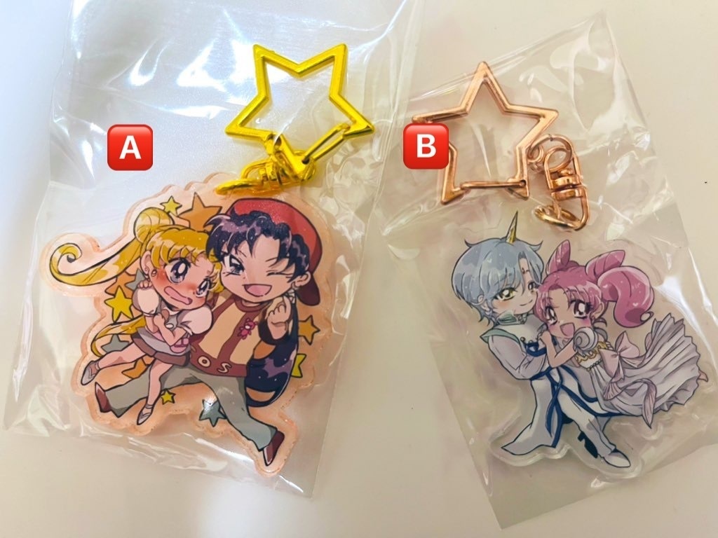 セーラームーンアクキー