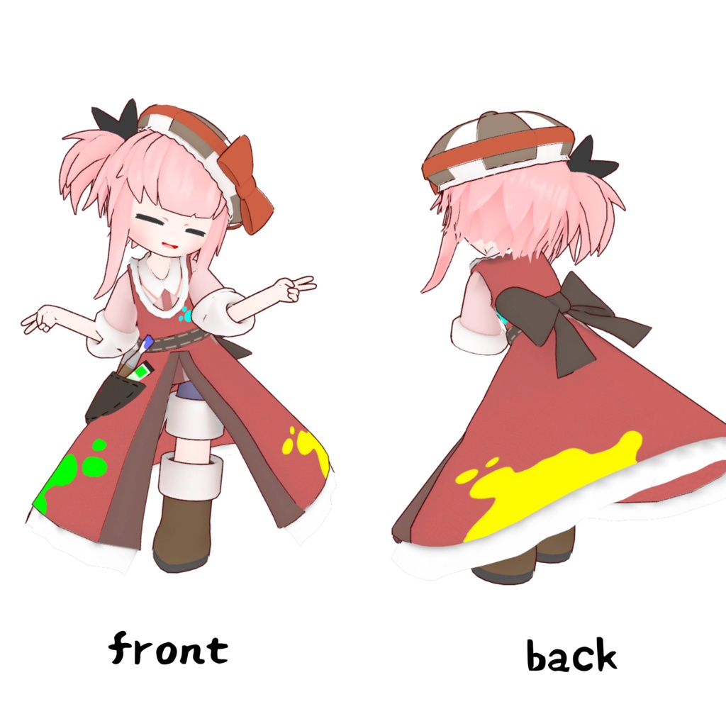 オリジナル3Dモデル 【さんご】