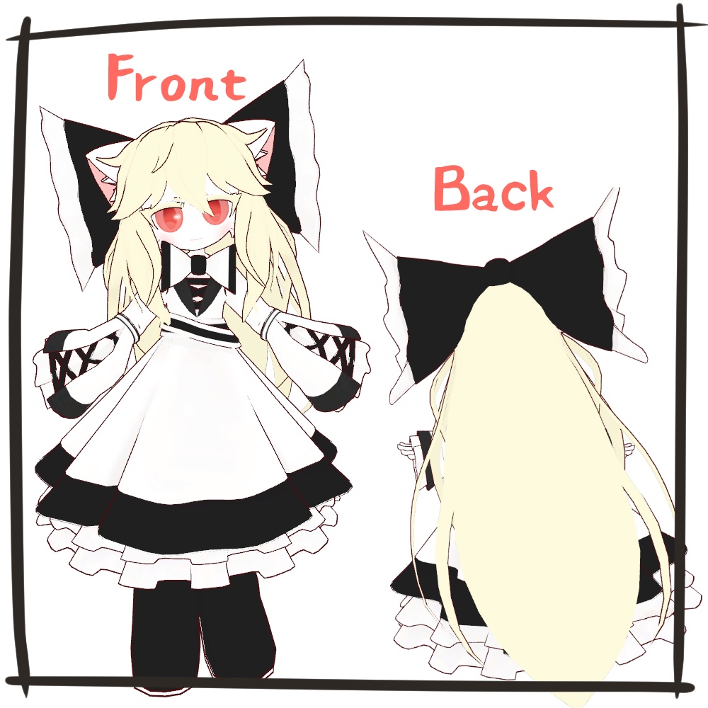 オリジナル3Dモデル 【リリア】