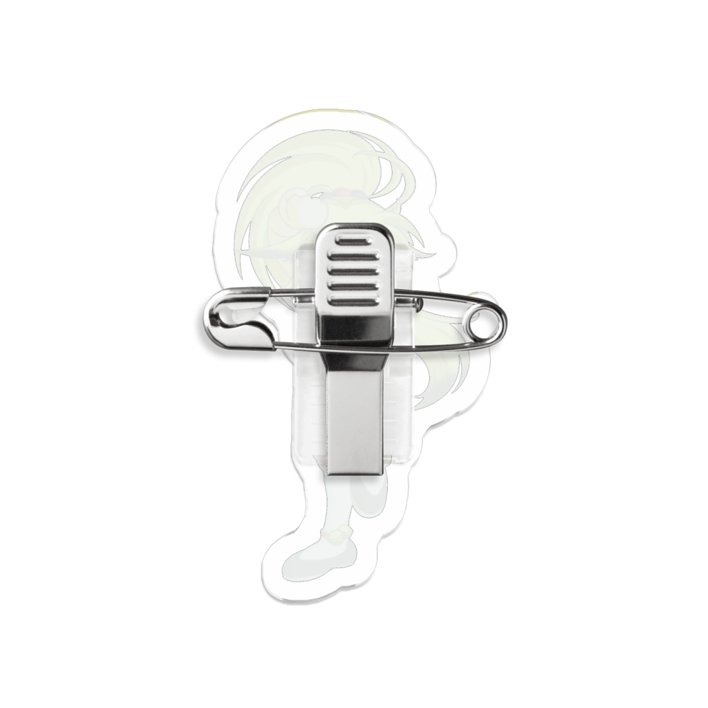 鍔芽(チャイナ)アクリルバッジ