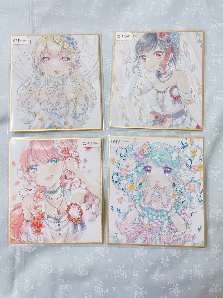 【C100】バンドリ色紙①〜⑧