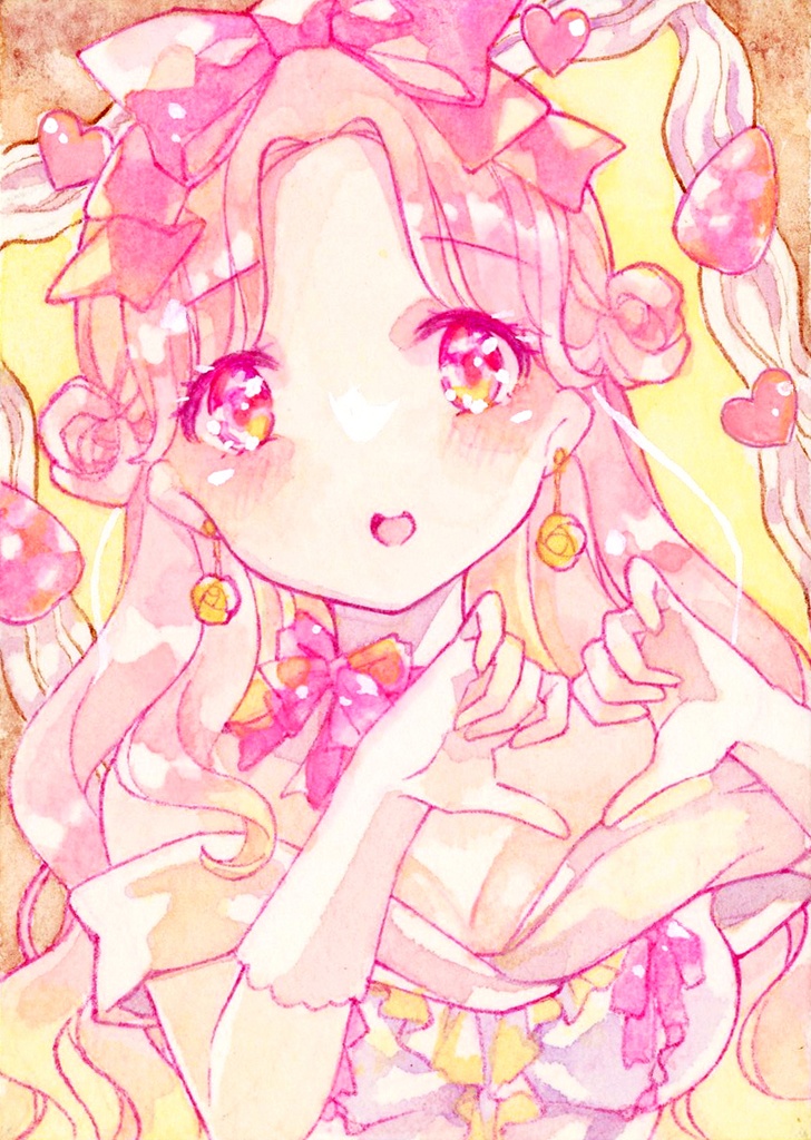 ATC原画「ショートケーキ」