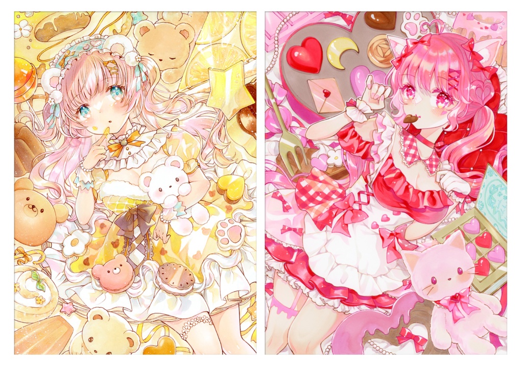 new♡きらきらクリアファイルA4