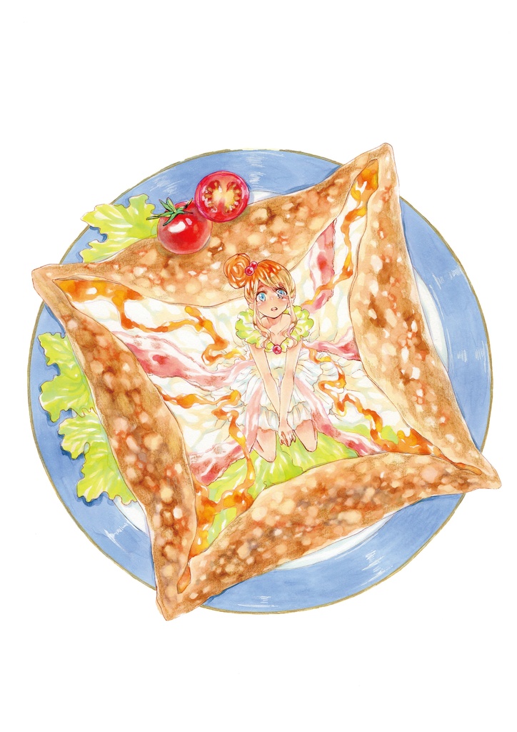 額装原画「ガレット」