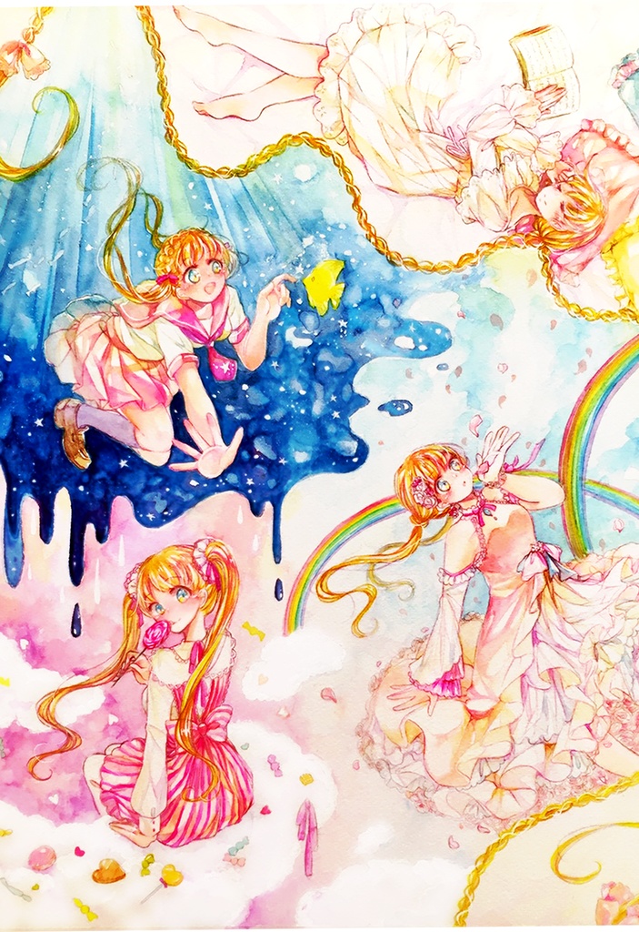 額装原画「ユメモノガタリ」