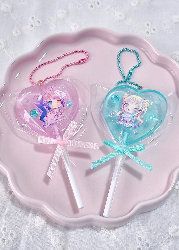 個展グッズ＊キャンディーキーホルダー