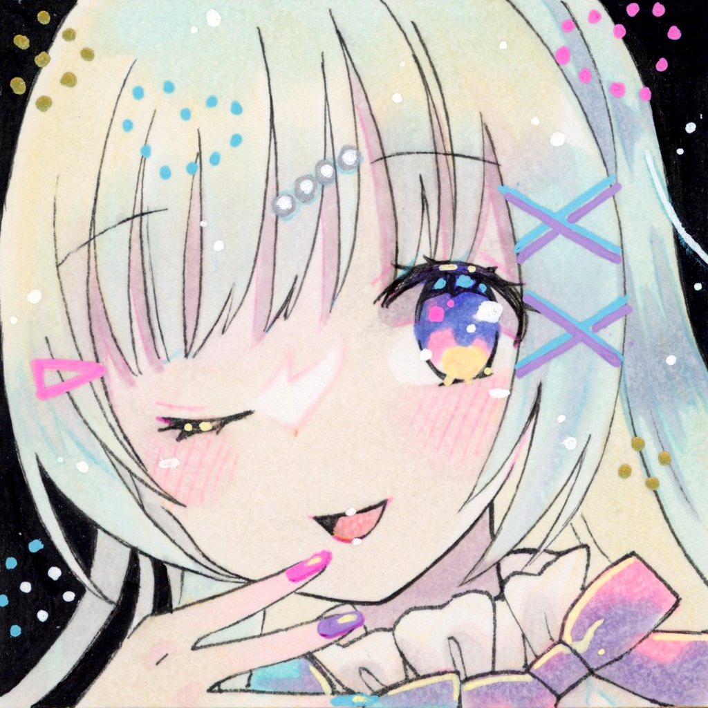 個展 豆色紙「decorate」