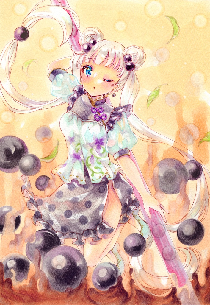 個展 フレームレス原画1〜9