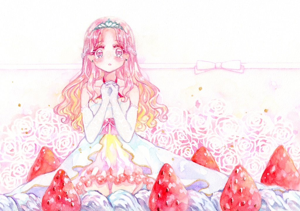 個展 フレームレス原画10~14