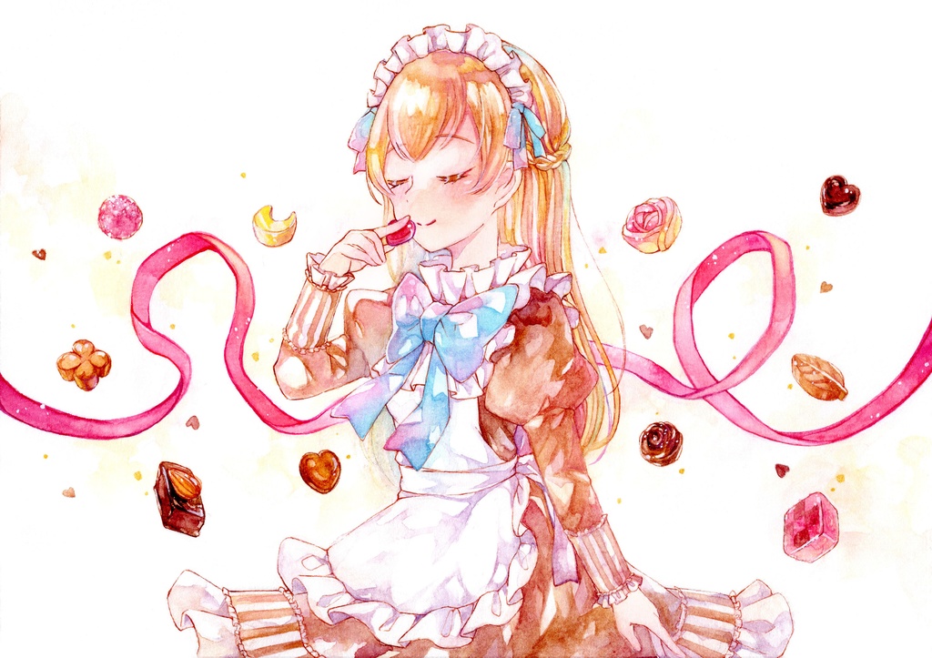 個展 フレームレス原画10~14