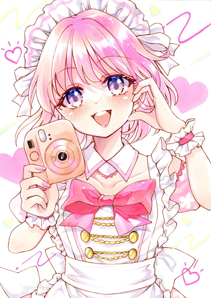 【前橋ウィッチーズ】原画ユイナ（メイド衣装）