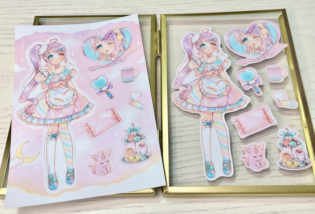 ふわしゅわ ステッカーシート