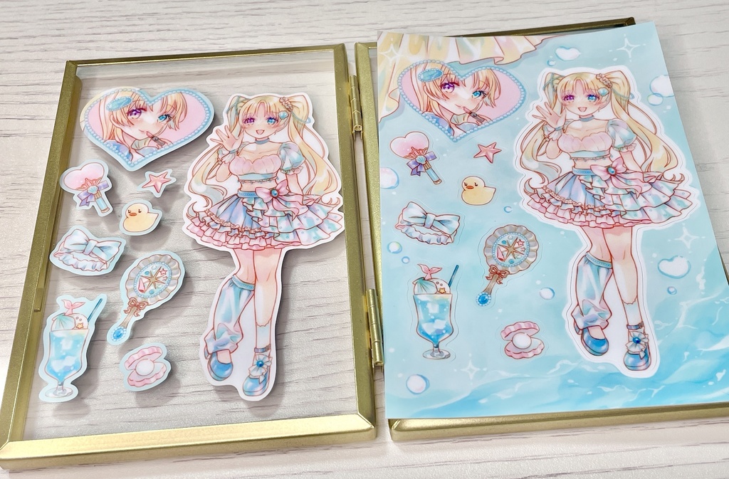 ふわしゅわ ステッカーシート