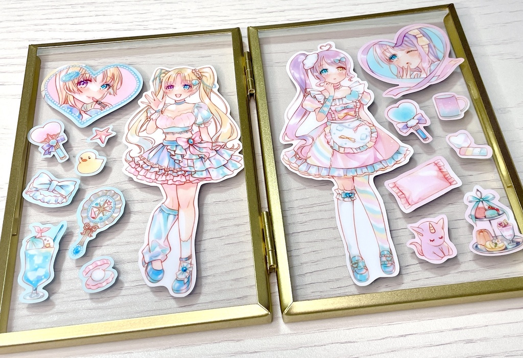 ふわしゅわ ステッカーシート