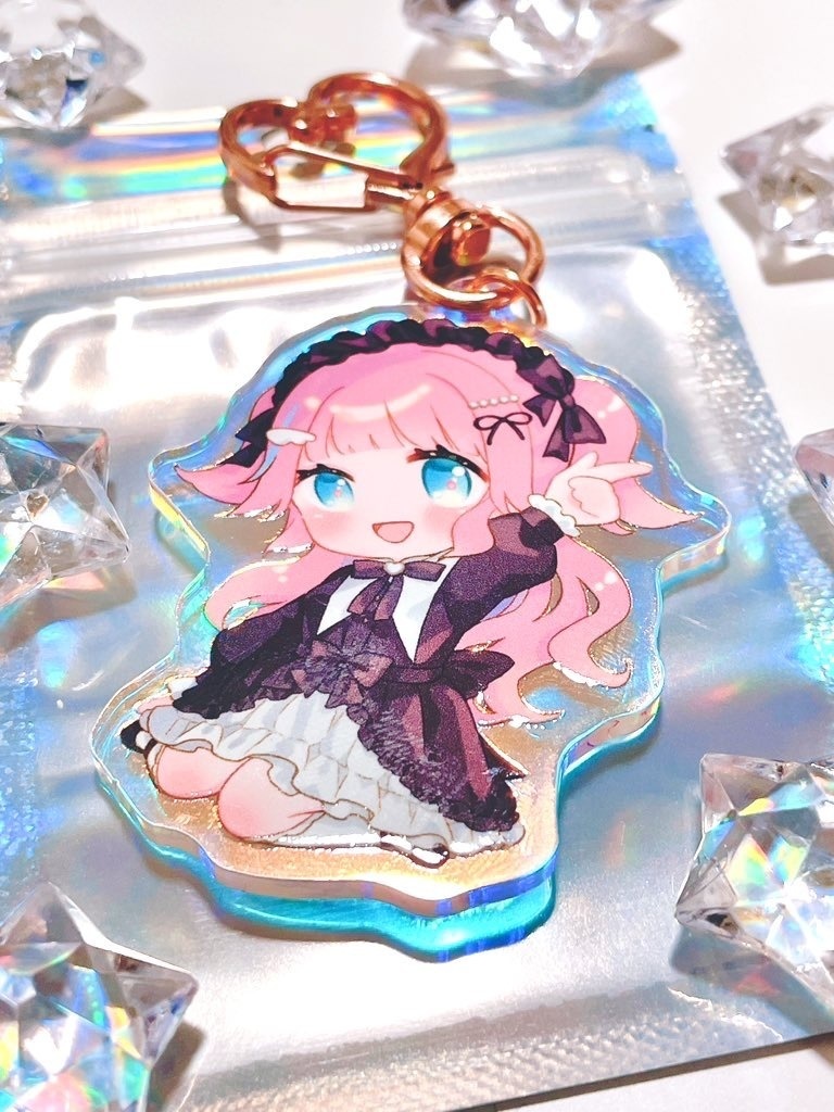 1周年記念アクキーなの！