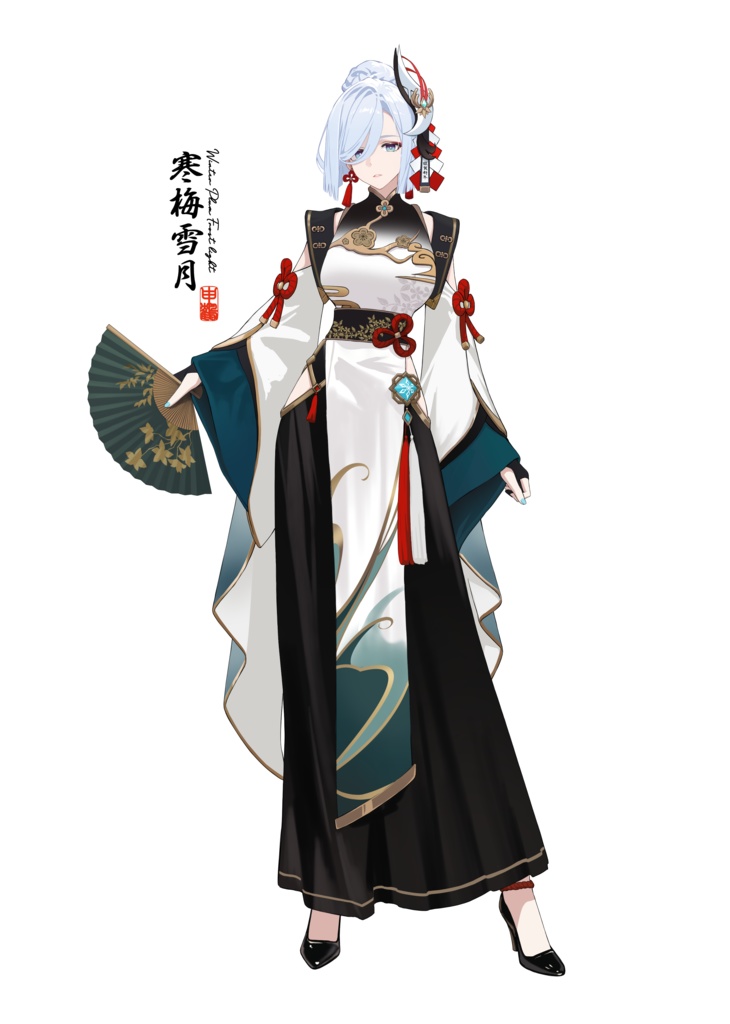 申鶴アクリルスタンド『寒梅雪月』