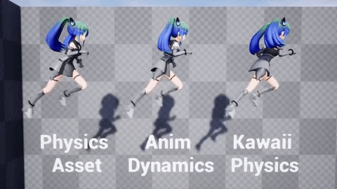 Kawaii Physics (UE5用 物理プラグイン)