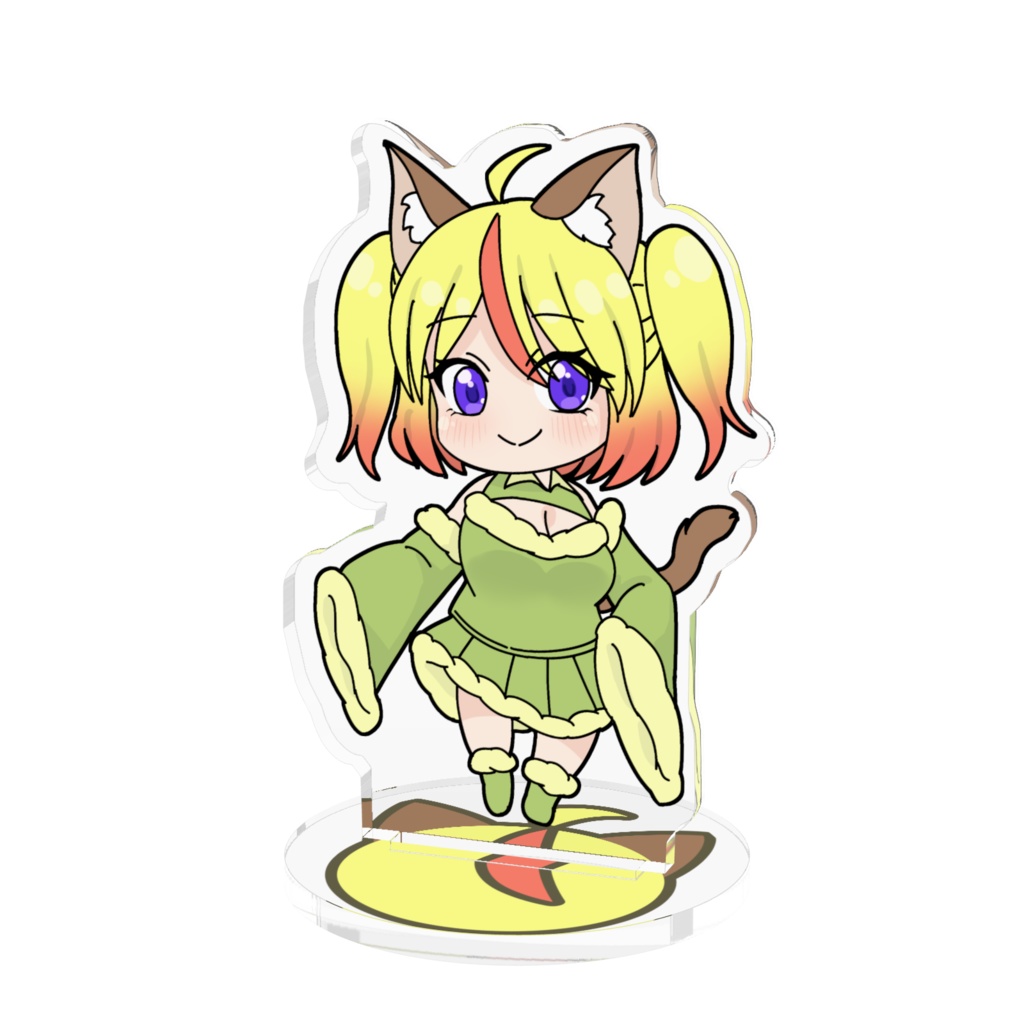 猫綿むうアクリルフィギュア
