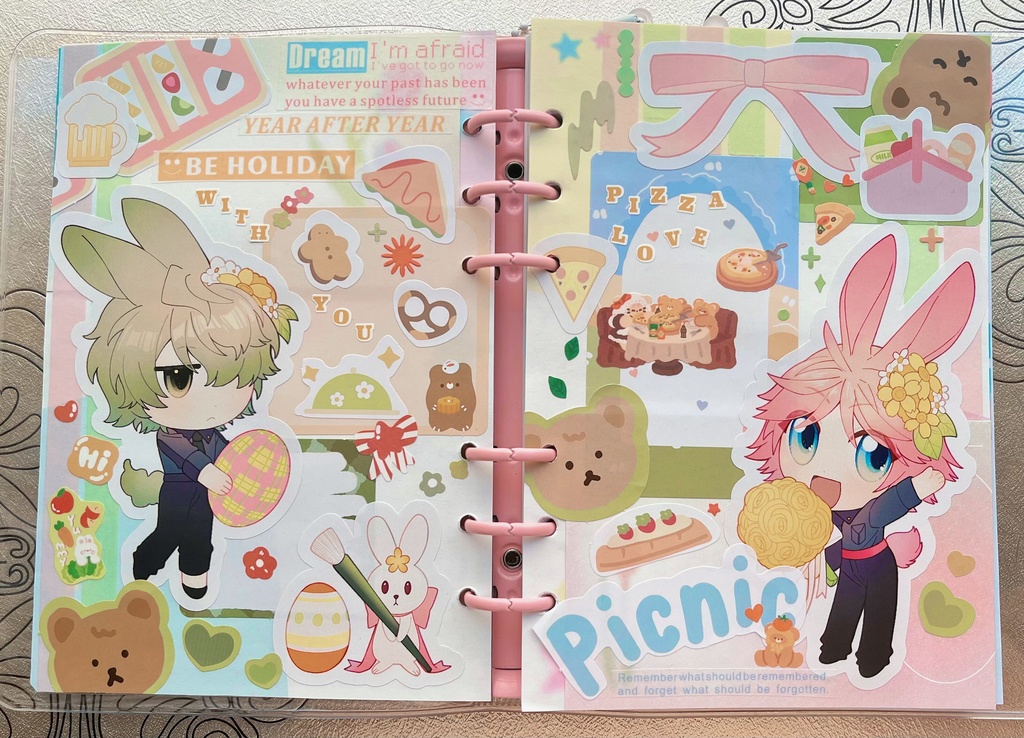 うさぎステッカー