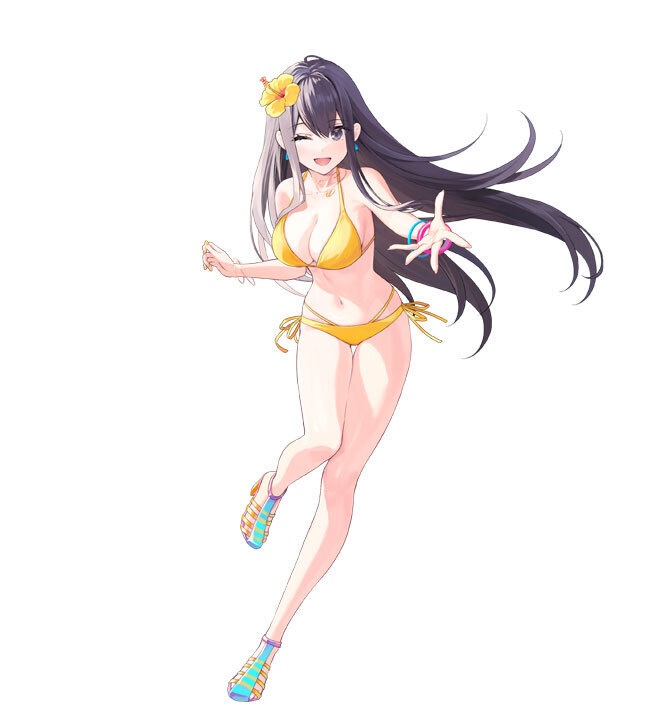 水着アクリルフィギュア（チョコ）