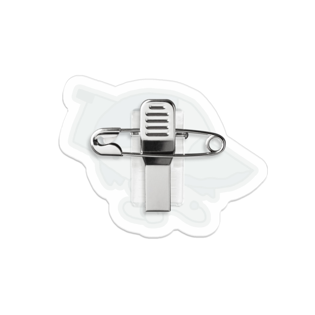 無題740(おしゃれ)アクリルバッジ