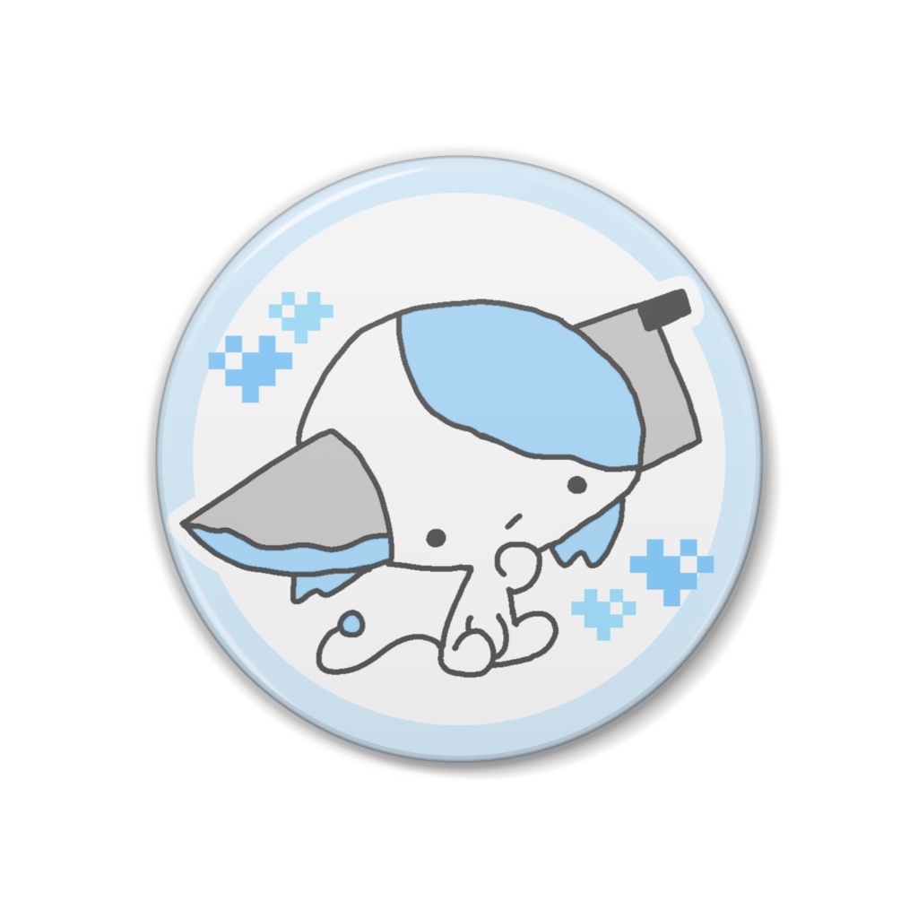 無題740 缶バッジ 38mm