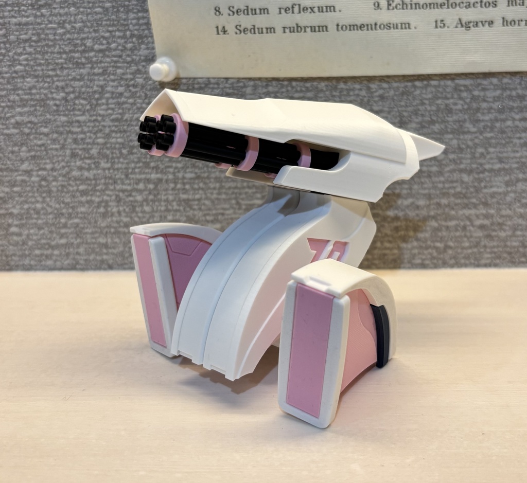 白石ウタハの雷ちゃんmk2(ピンクver)(稼働フィギュア)