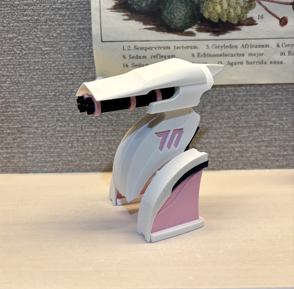 白石ウタハの雷ちゃんmk2(ピンクver)(稼働フィギュア)