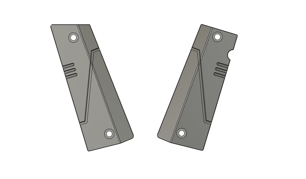 調月リオの固有武器「立案者」風カスタムパーツセット(コルトガバメント マーク4 シリーズ70用)