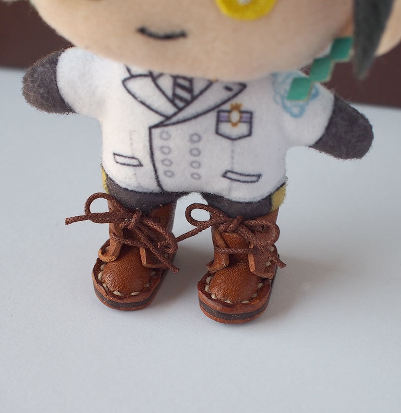 10cm ぬい用 革 靴 (単色)