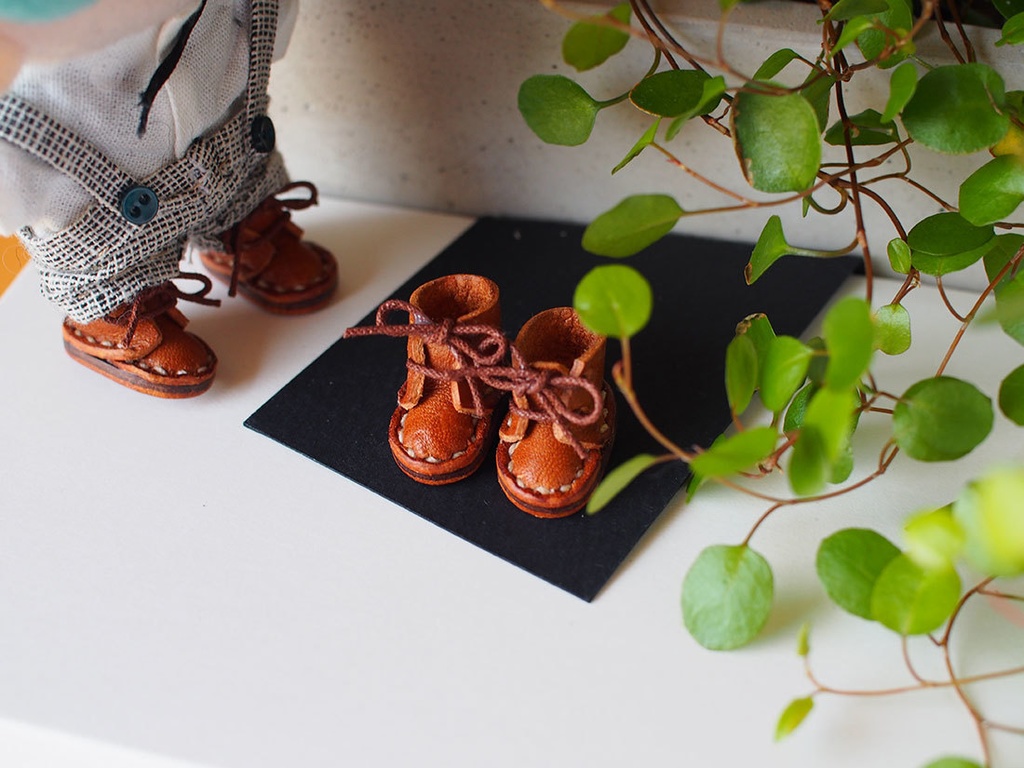 10cm ぬい用 革 靴 (単色)