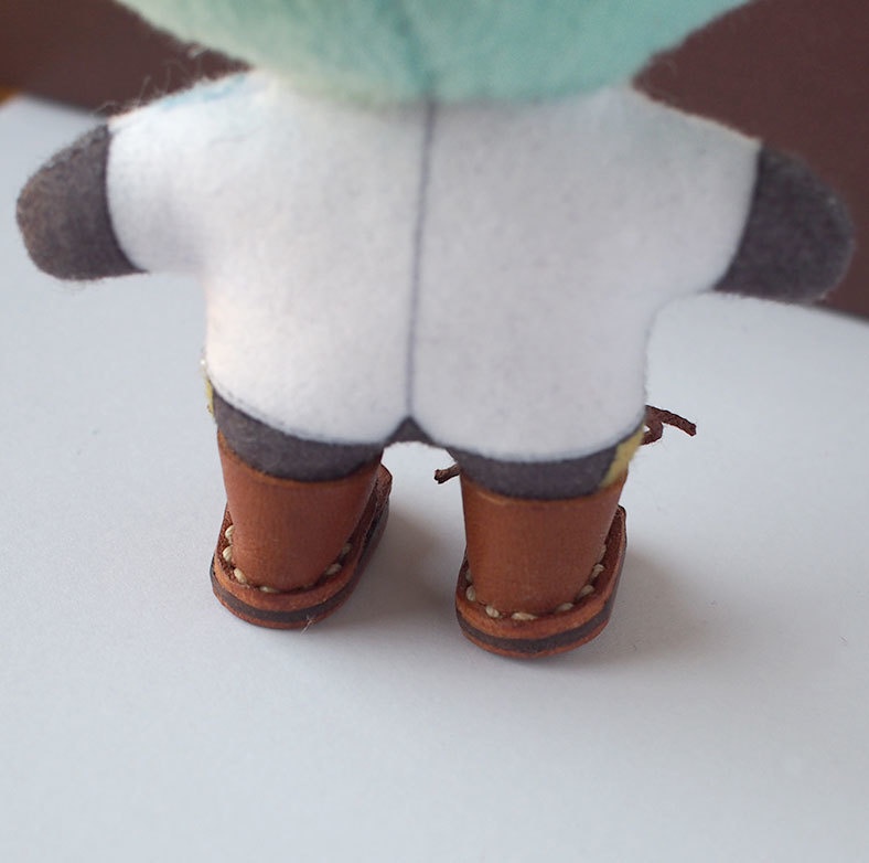 10cm ぬい用 革 靴 (単色)