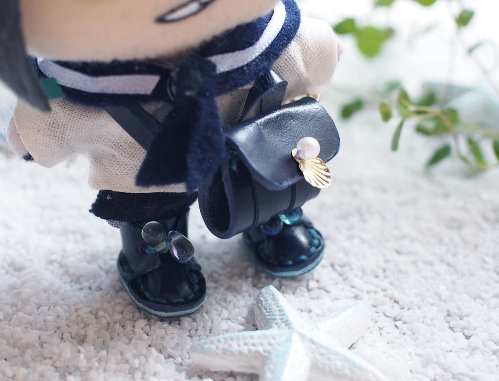 【8月18日22:00~】海を愉しむぬいのための革小物セット