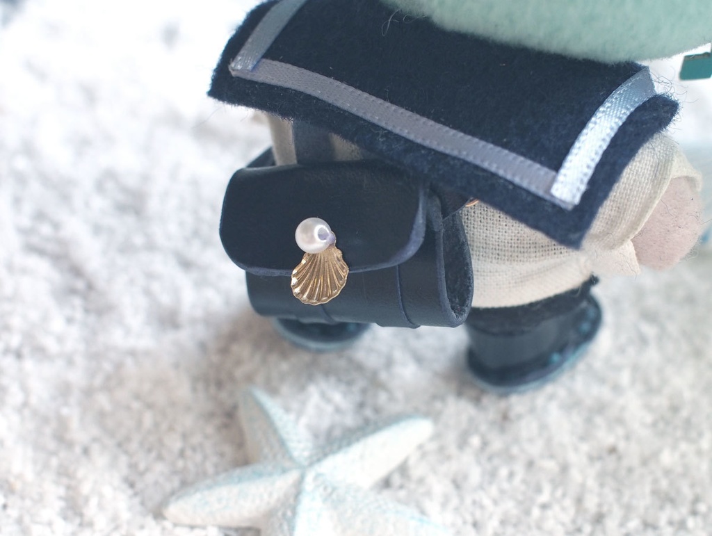 【8月18日22:00~】海を愉しむぬいのための革小物セット