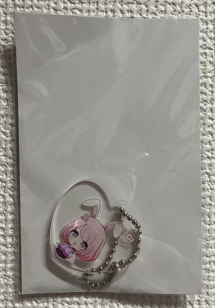 うさぎさんハート型アクキー🐰💓