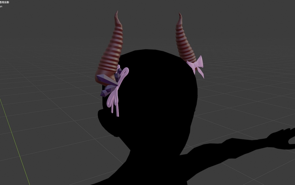 可愛い悪魔のツノ[cute horns]