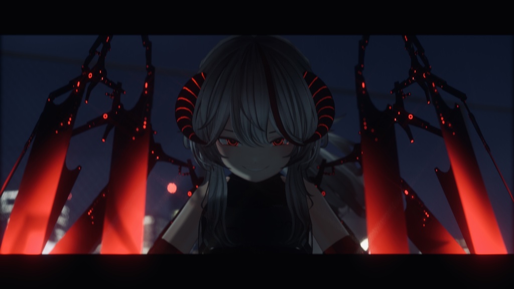 角・尻尾からエネルギーを零すテクスチャマスク【リーサルフリート対応】