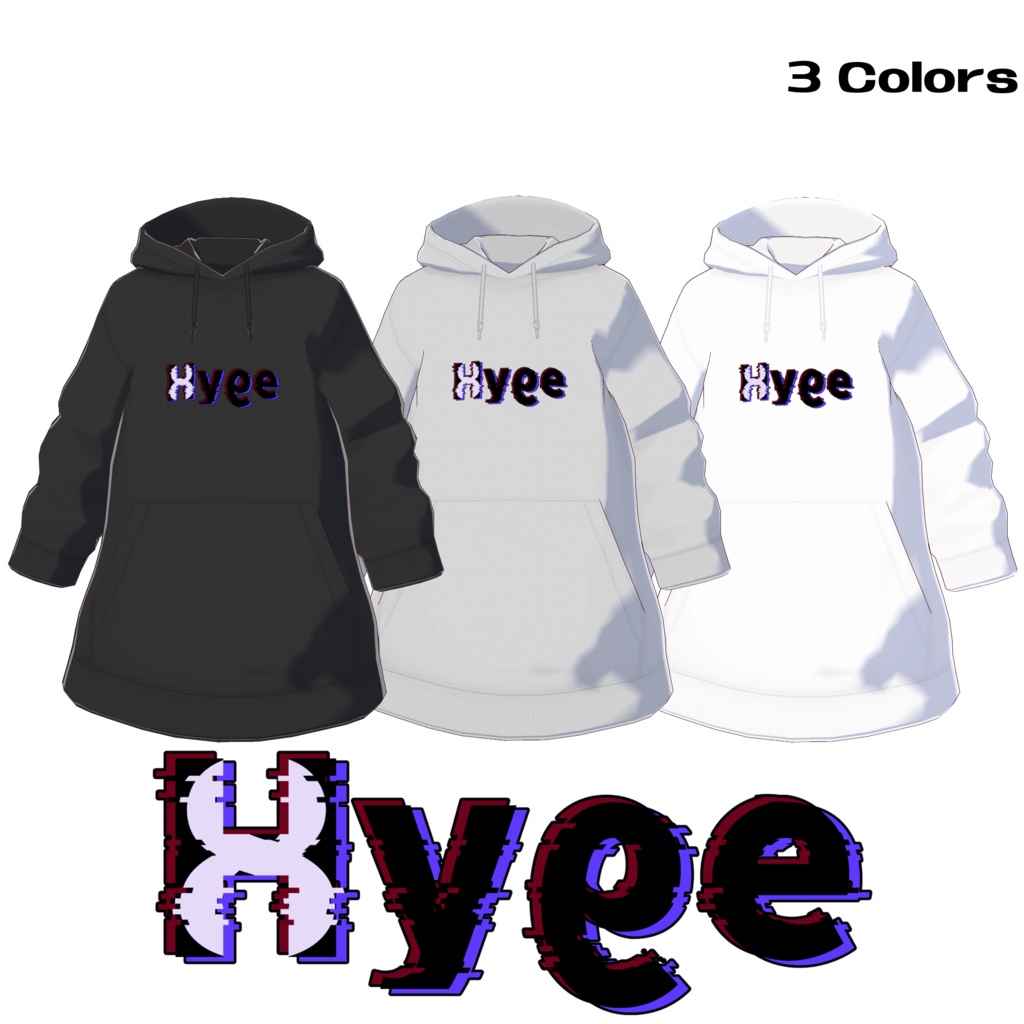 【#Vroid】ブランド立ち上げ記念フーディ【無料】