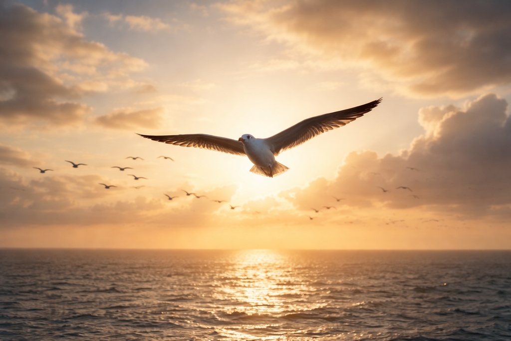  【前向きになる歌】「渡り鳥よ、空をこえていけ」オリジナル楽曲　主題歌　OP　ED　フル　フリーBGM　聞き流し　作業用