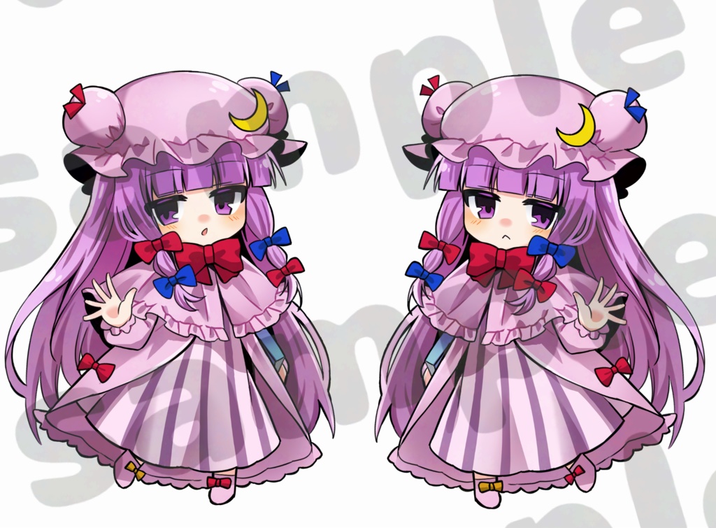 【東方】パチュリー・ノーレッジ【アクリルキーホルダー】