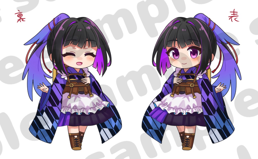 【プリマドール】鴉羽【アクリルキーホルダー】