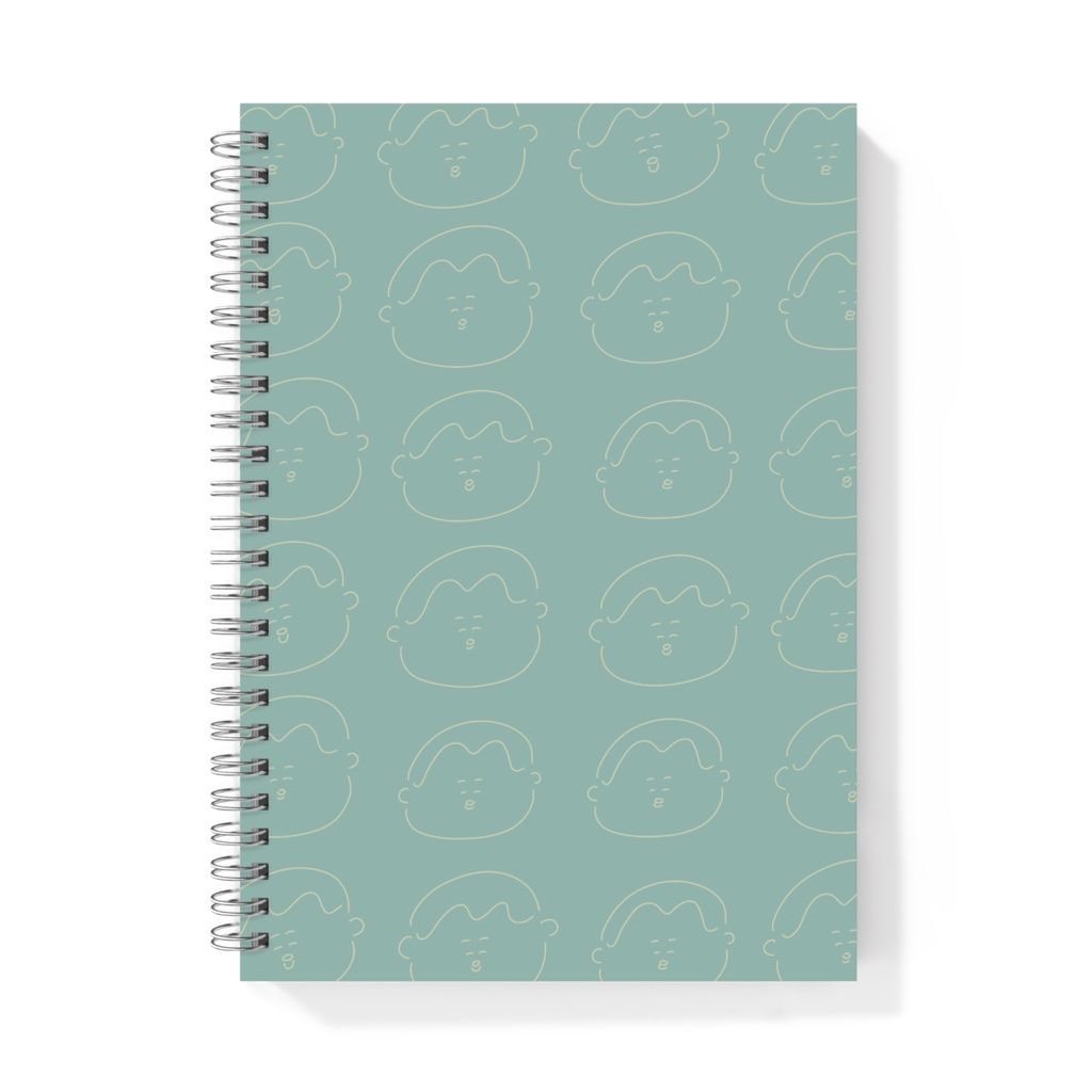 よぴぴリングノート（さりげなブルー）