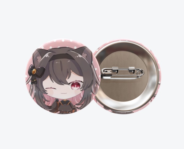 くろねちゃん缶バッジ