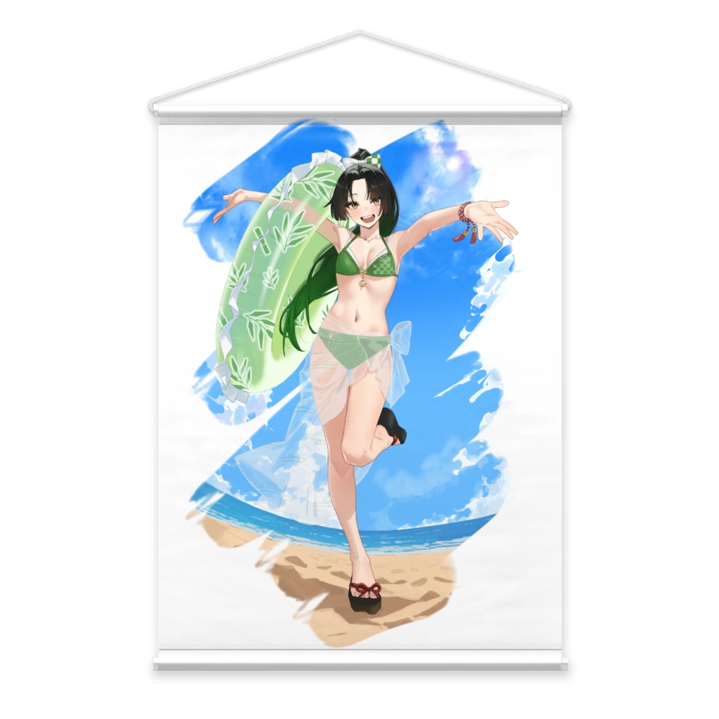 卯月のこ水着キービジュタペストリー