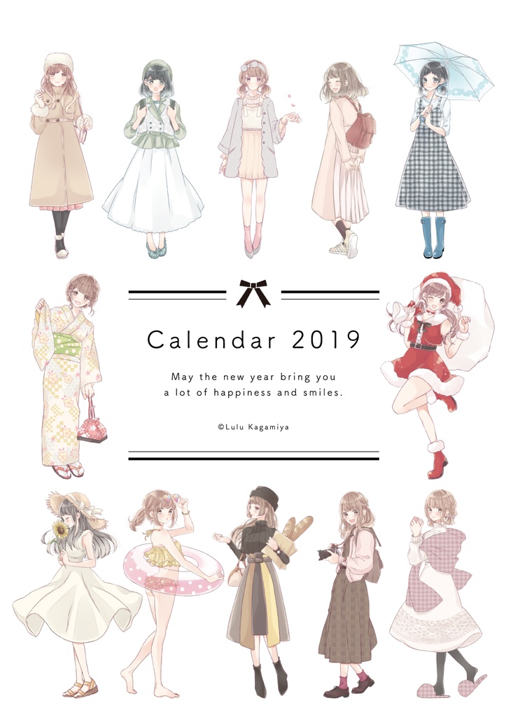 【完売】Calendar 2019