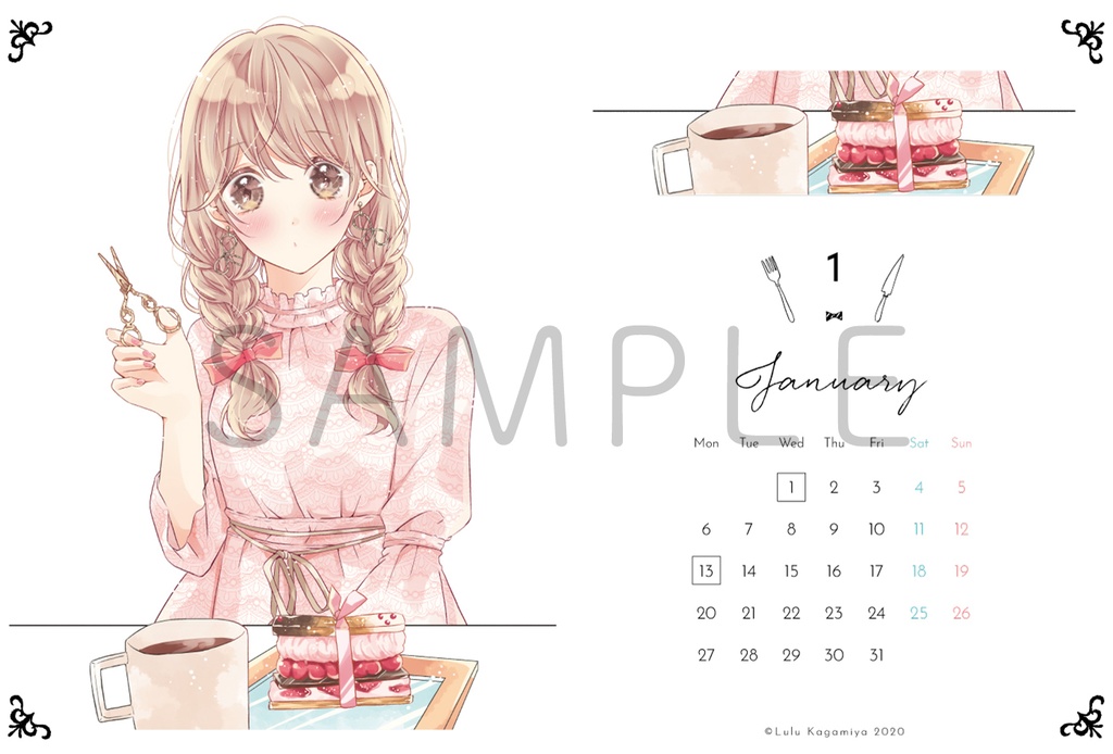 【完売】Calendar 2020