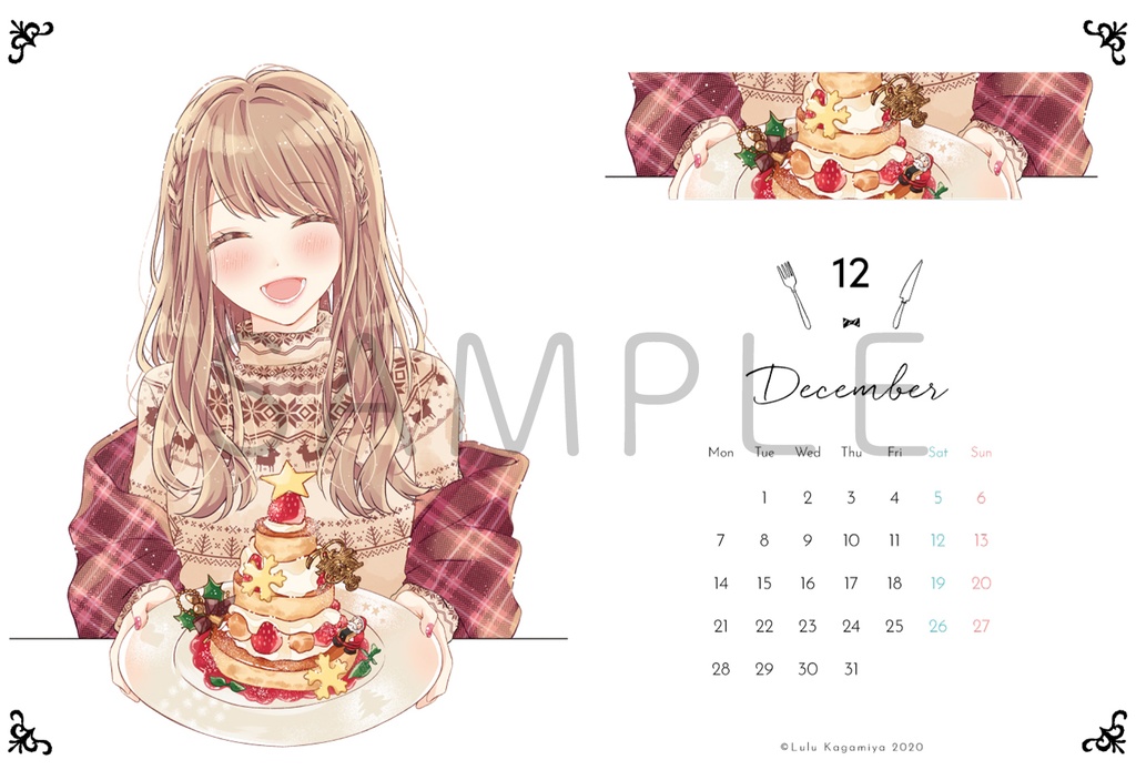 【完売】Calendar 2020