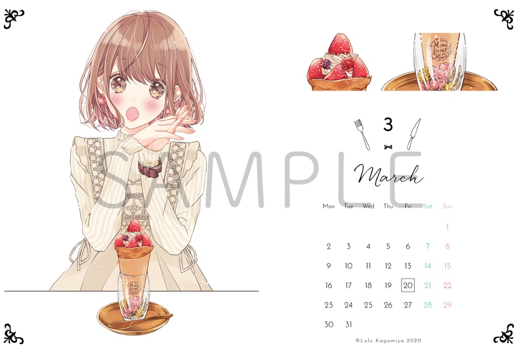 【完売】Calendar 2020