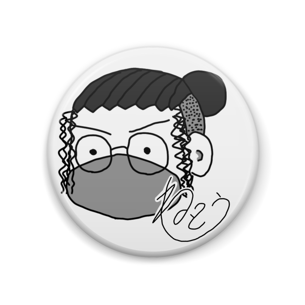 ねっちゃん缶バッジ